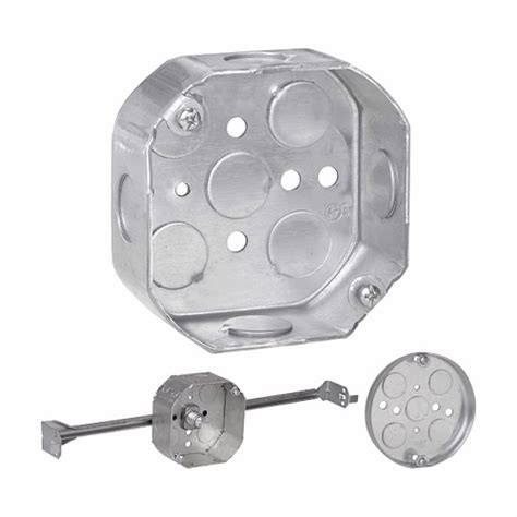 Steel octagon boxes & ceiling pans 